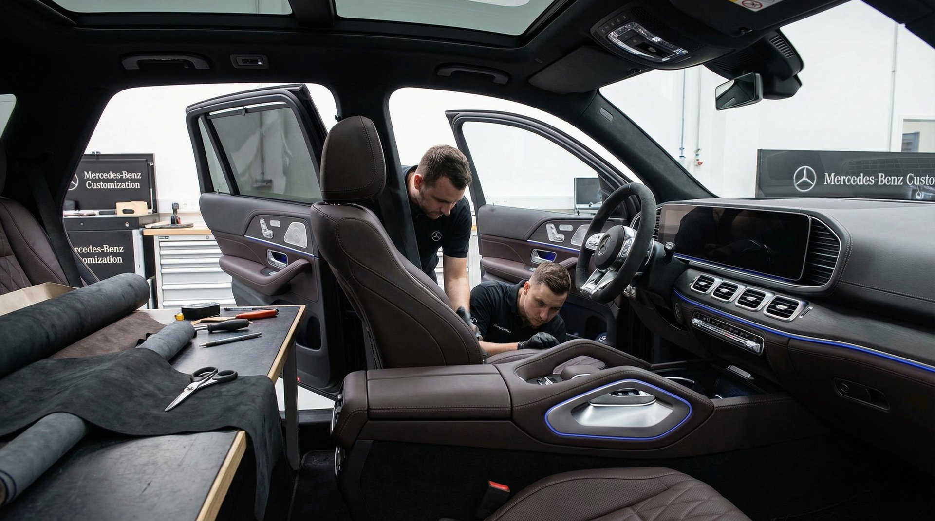 黑料修车改装视频-内饰改装